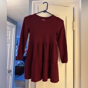 Cat & Jack Kids Maroon Dress